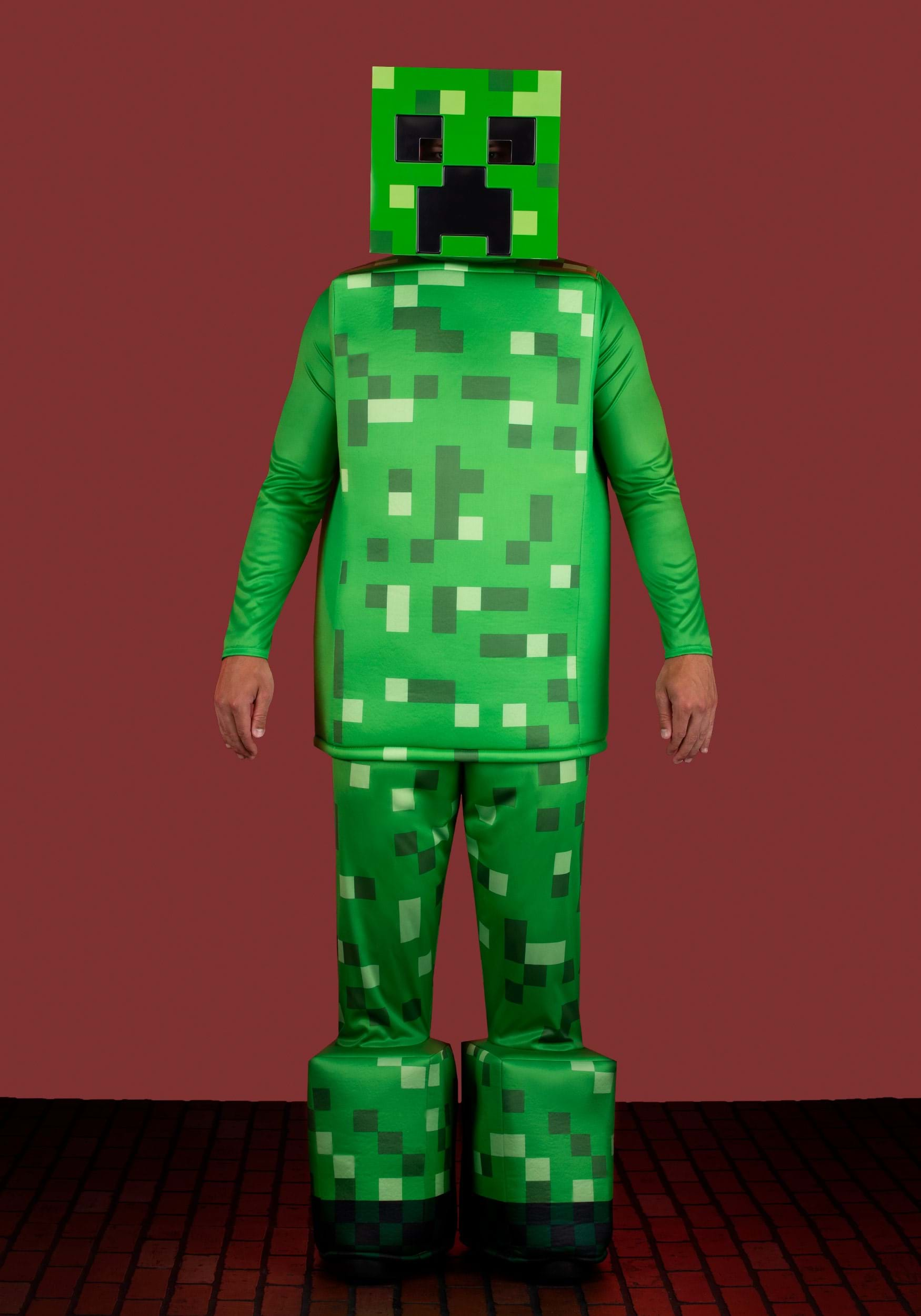 Minecraft Creeper Jumpsuit Kid's Costume