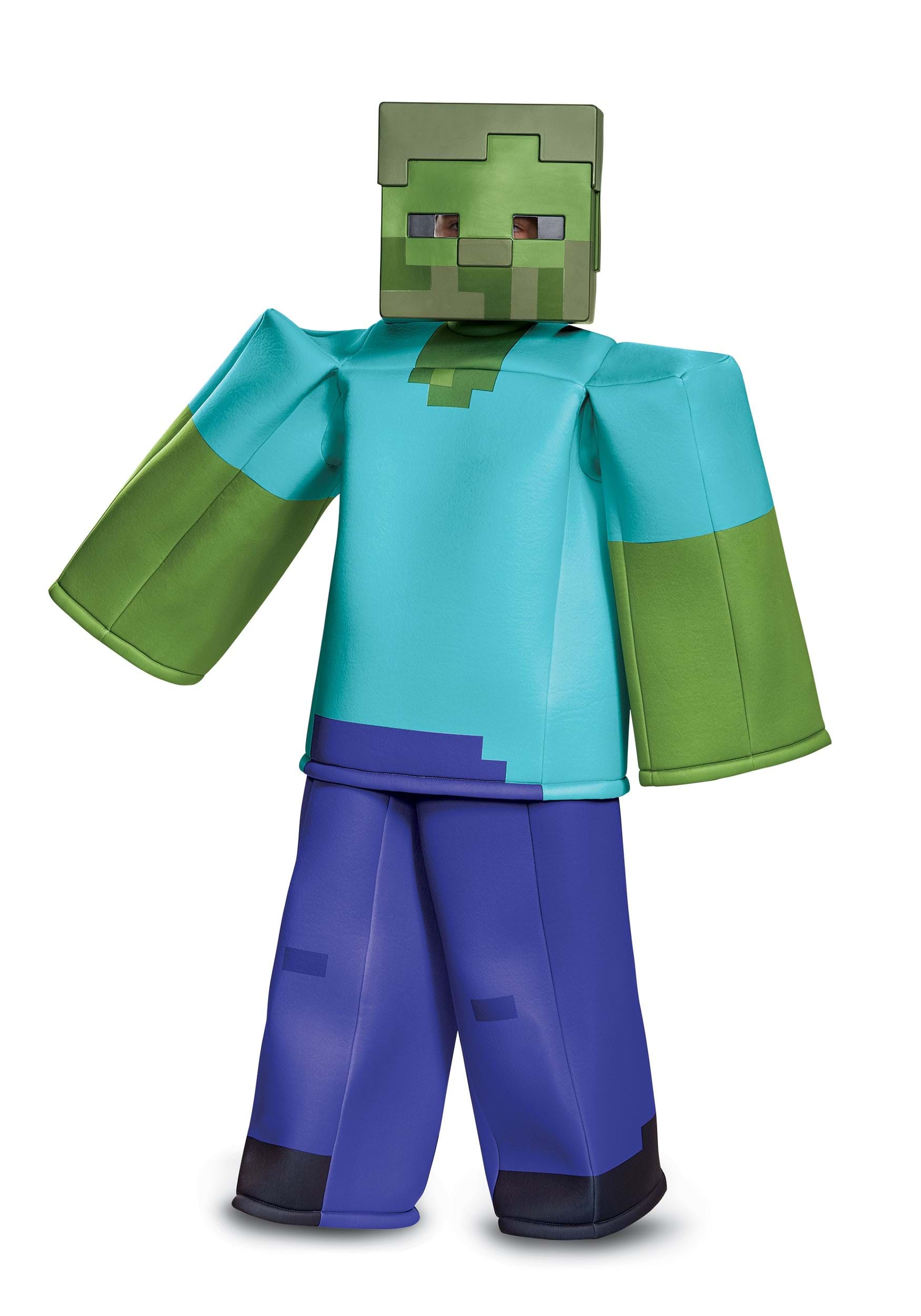 Kids Deluxe Zombie Costume - Minecraft 