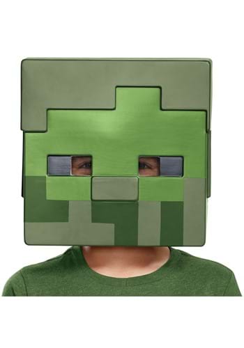 Minecraft Zombie Half Mask