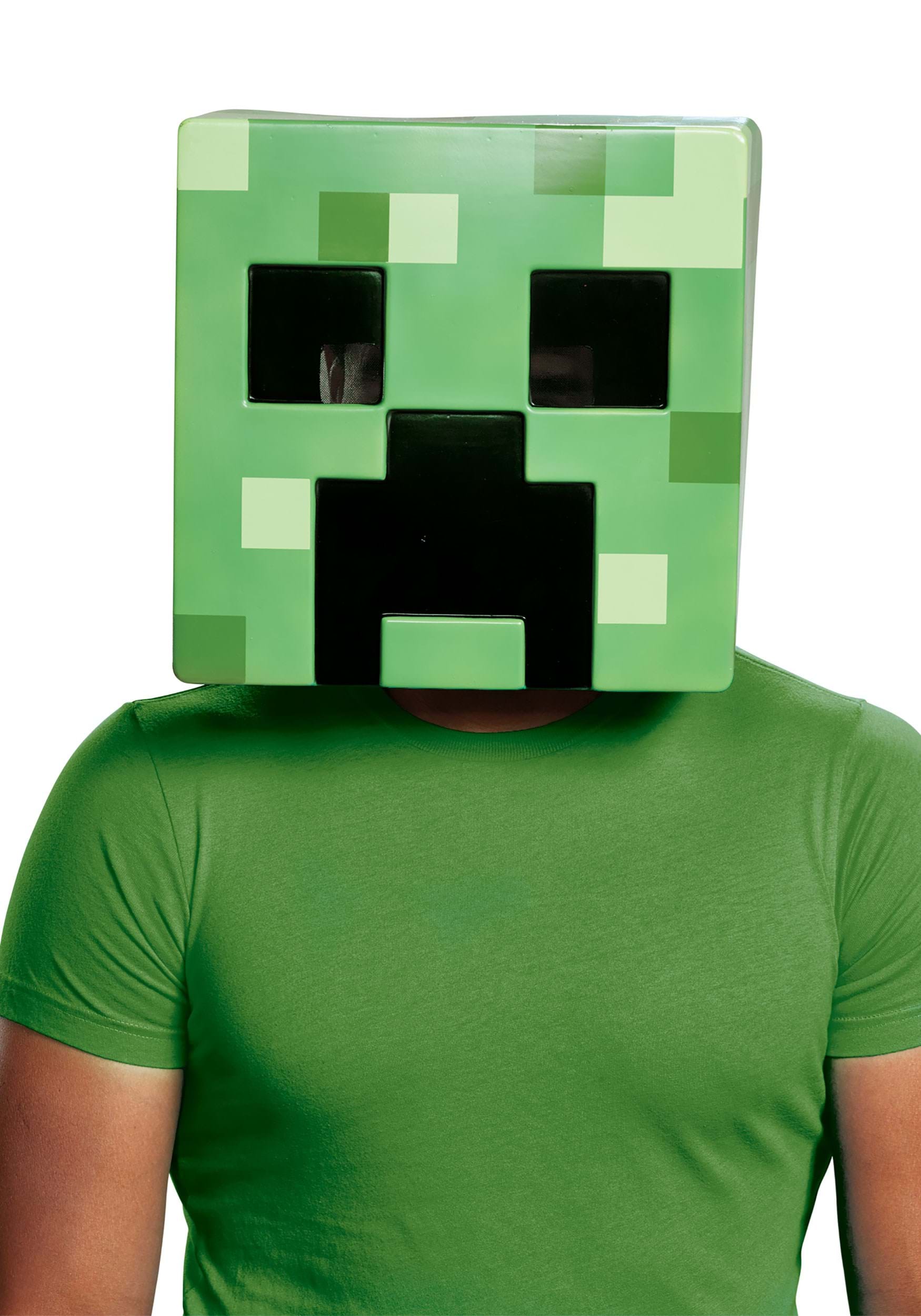 Adult Minecraft Creeper Mask | Minecraft Accessories