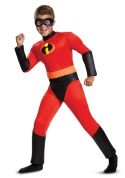 Incredibles 2 Classic Boys Dash Muscle Costume
