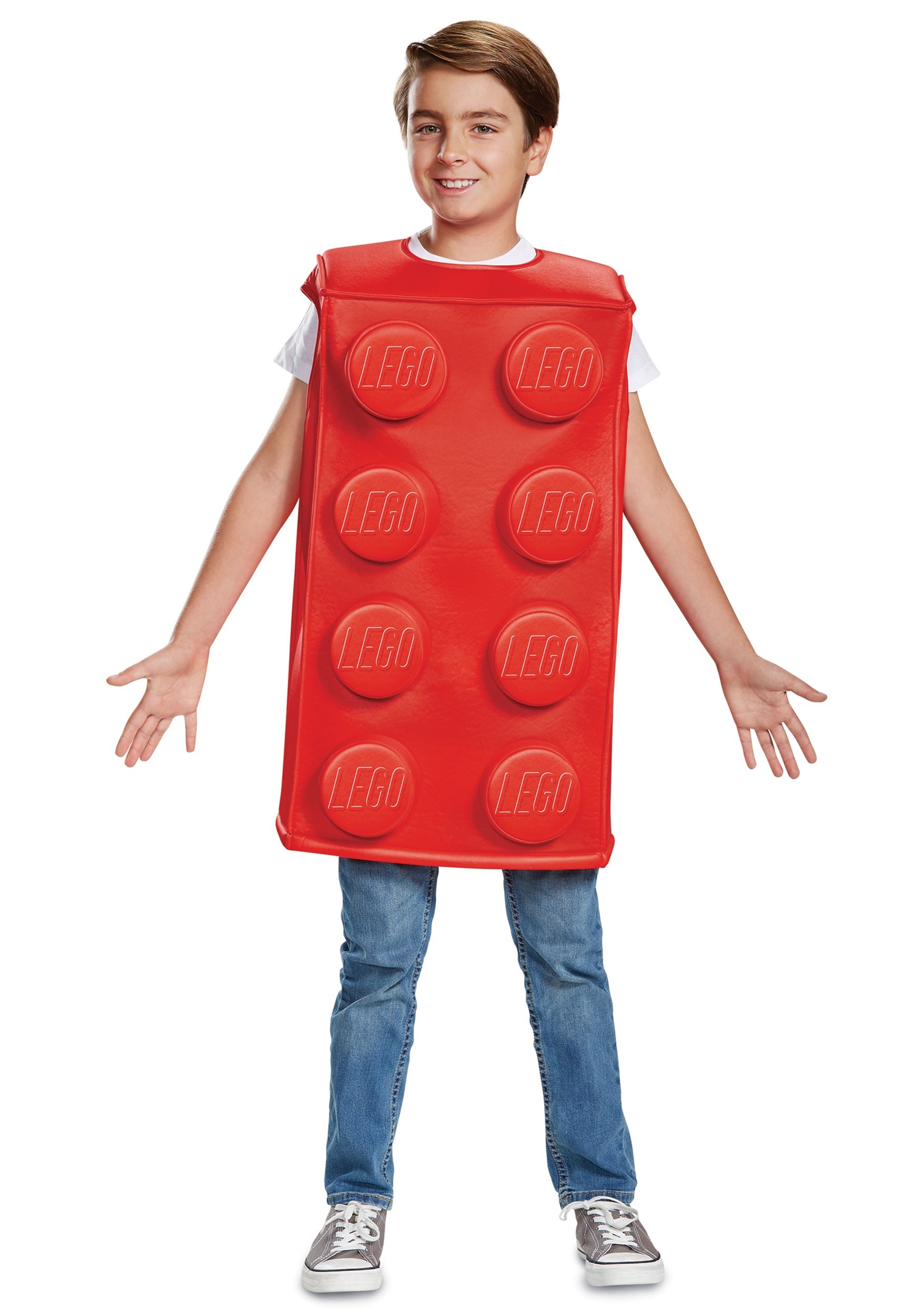 Lego Kids Red Brick Costume
