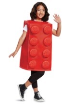 Kids Lego Red Brick Costume Alt 1