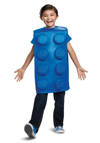 Lego Child Blue Brick Costume