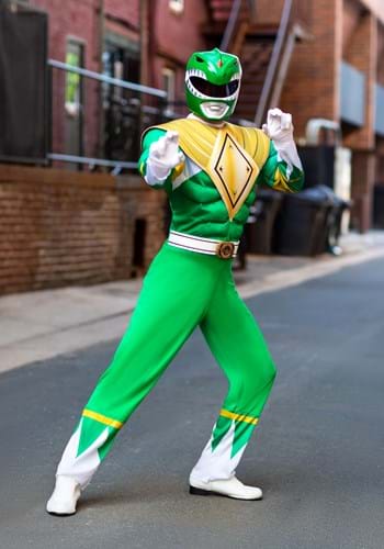 Adult Power Rangers Green Ranger Costume Update