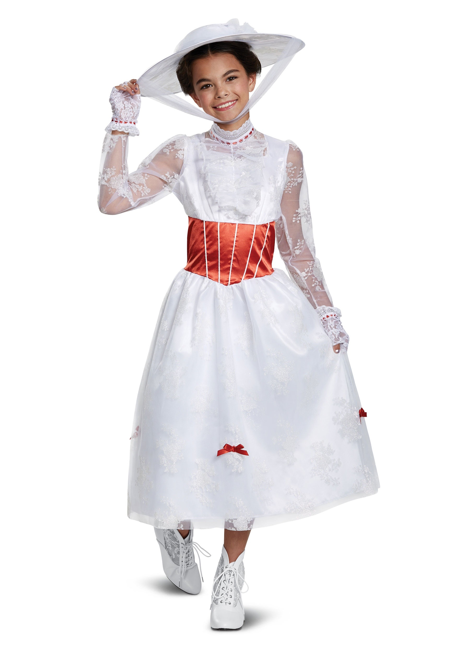 Photos - Fancy Dress Deluxe Disguise Kids  Mary Poppins Costume | Kid's Disney Costumes Red/ 