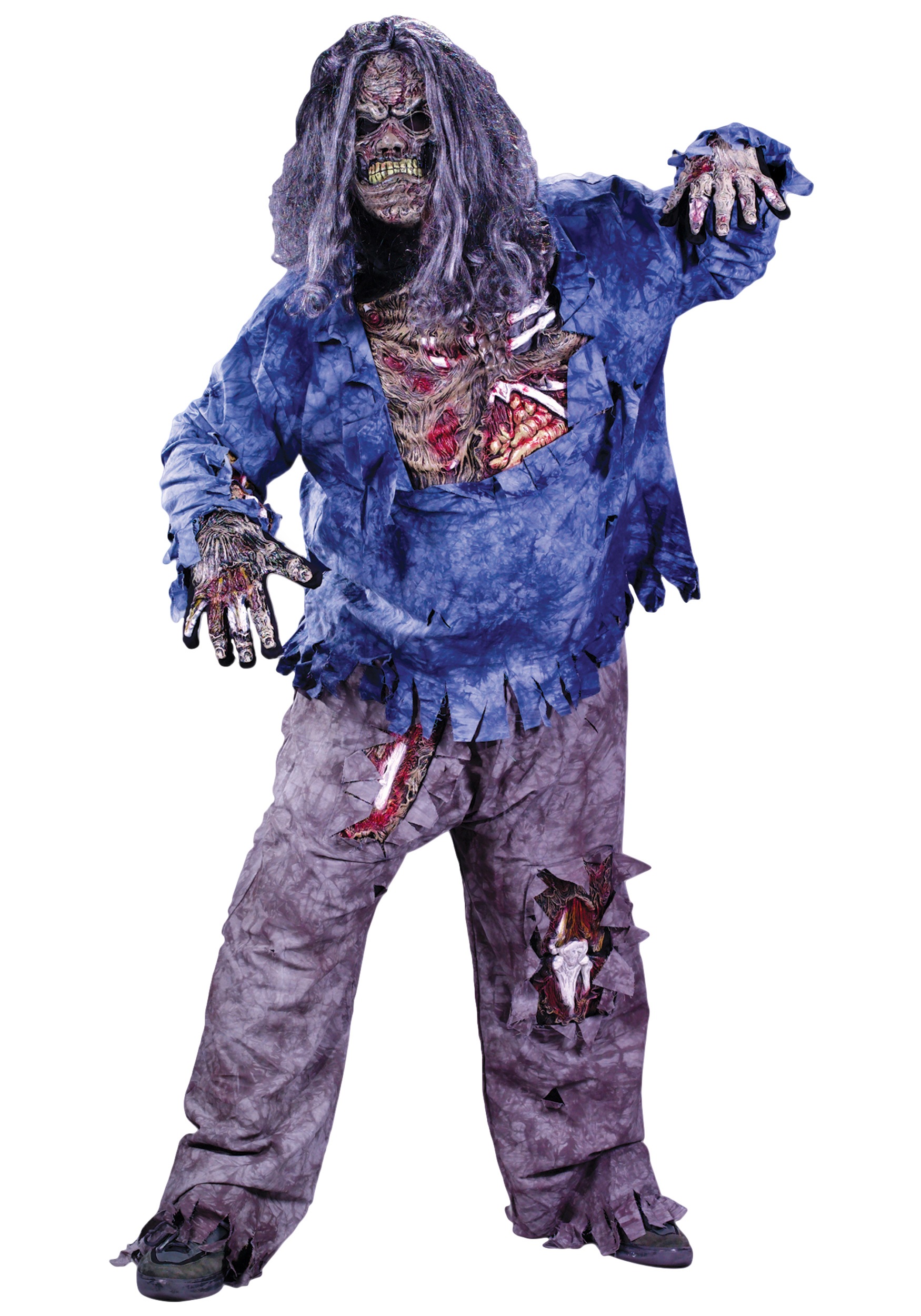 Plus Size Zombie Costume for Adults