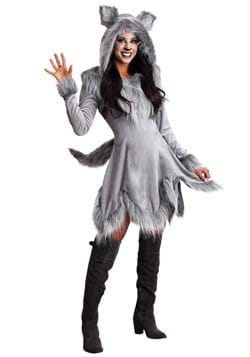 Womens Grey Wolf Costume Dress