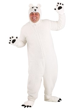Plus Size Arctic Polar Bear Costume Exclusive Alt 1