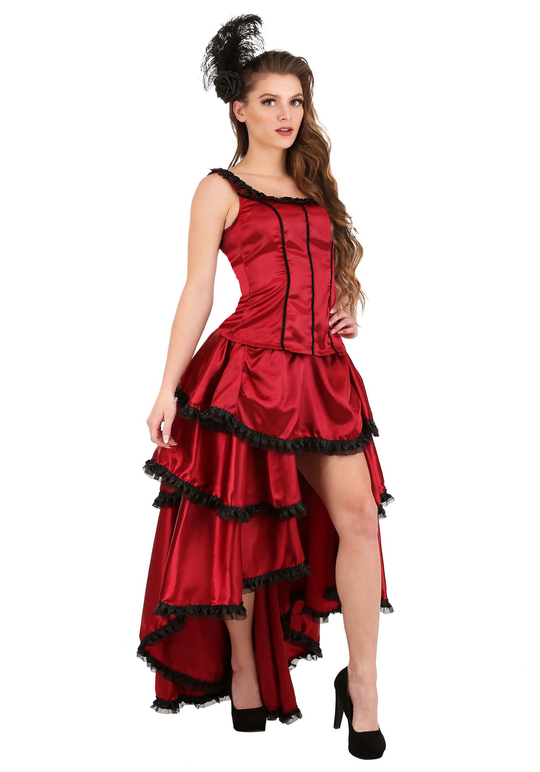 Sultry Saloon Girl Womens Costume