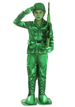 Kids Plastic Army Man Costume
