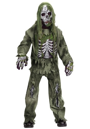 Kids Skeleton Zombie Costume Update Main