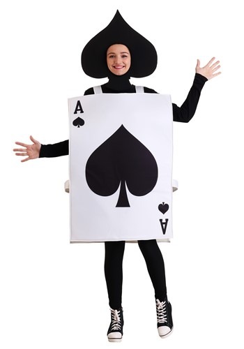 Adult Ace of Spades Costume | Card Playing Costumes