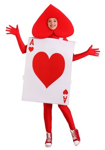 Exclusive  Adult Ace of Hearts Costume