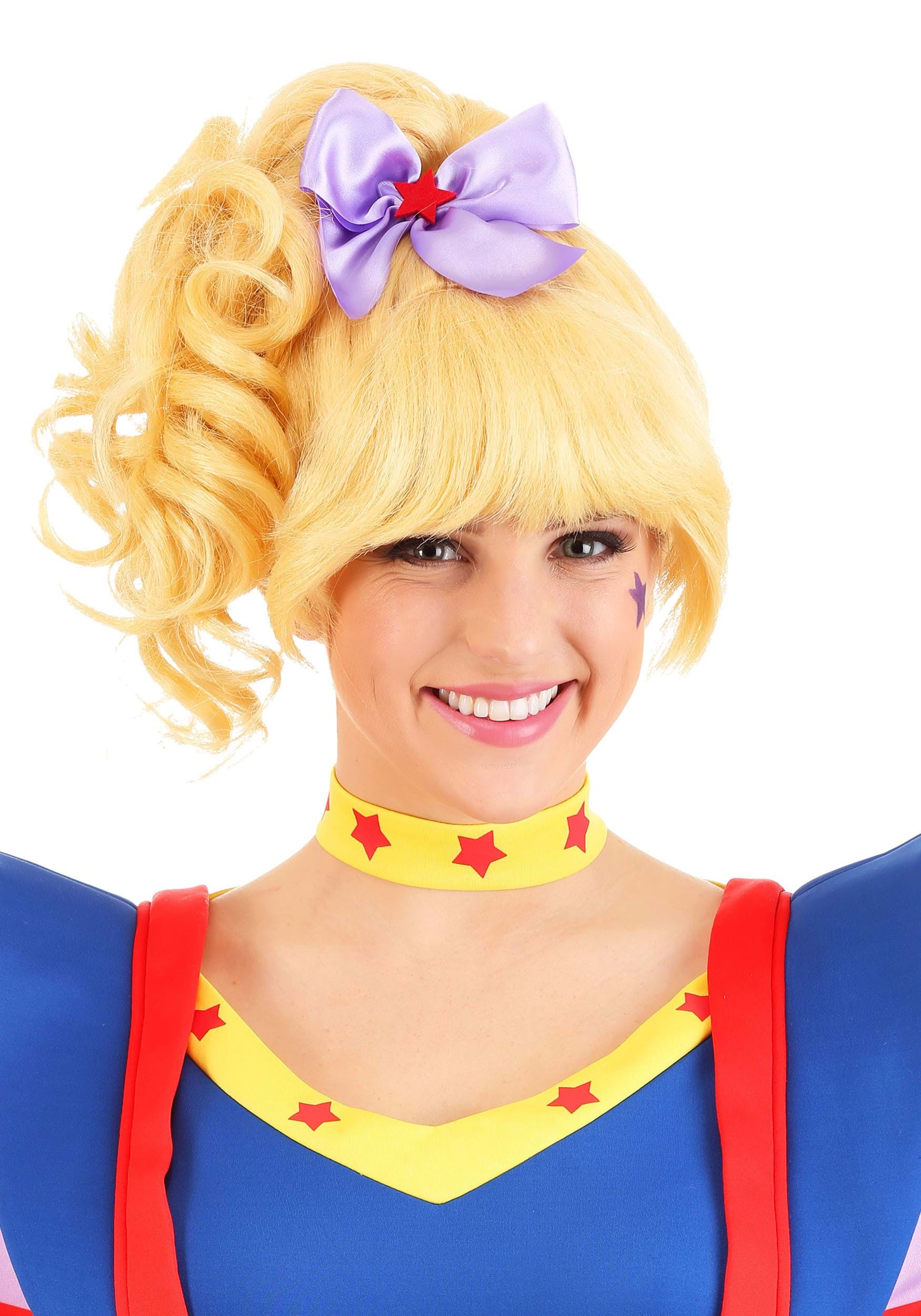 Rainbow Brite Costume Wig for Women | Rainbow Brite Accessories