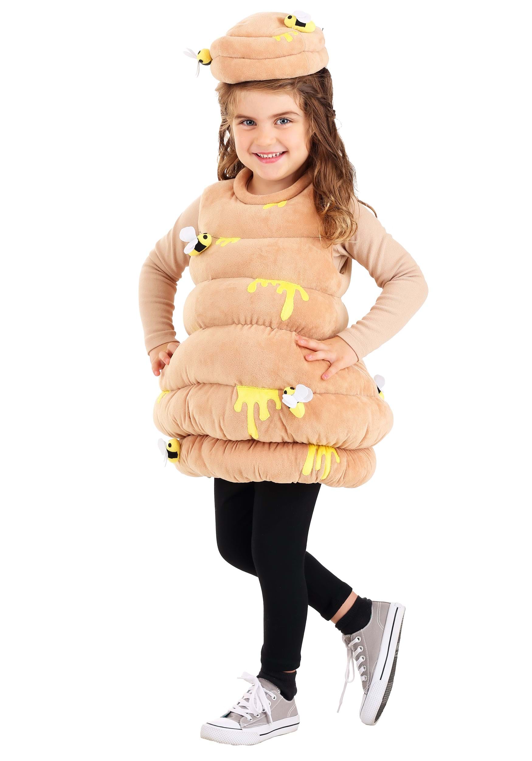 Photos - Fancy Dress Toddler FUN Costumes  Buzzing Beehive Costume Beige/Yellow FUN7049TD 