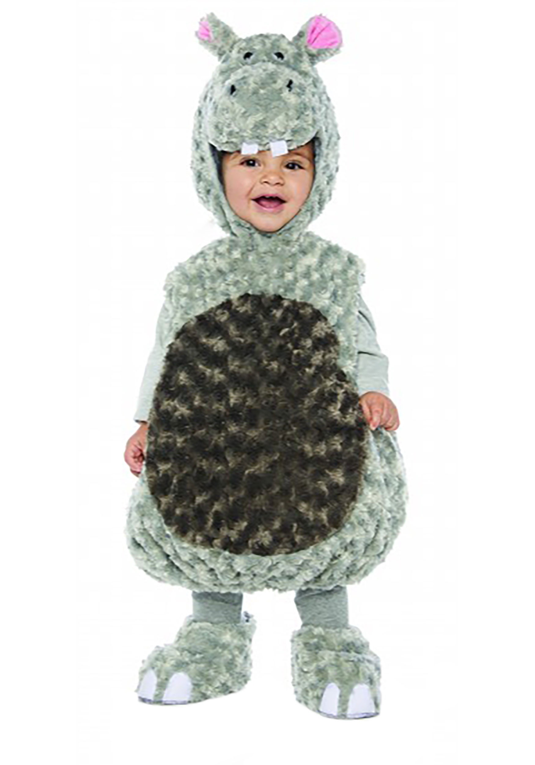 Fuzzy Hippo Toddler Costume