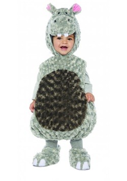 Fuzzy Toddler Hippo Costume
