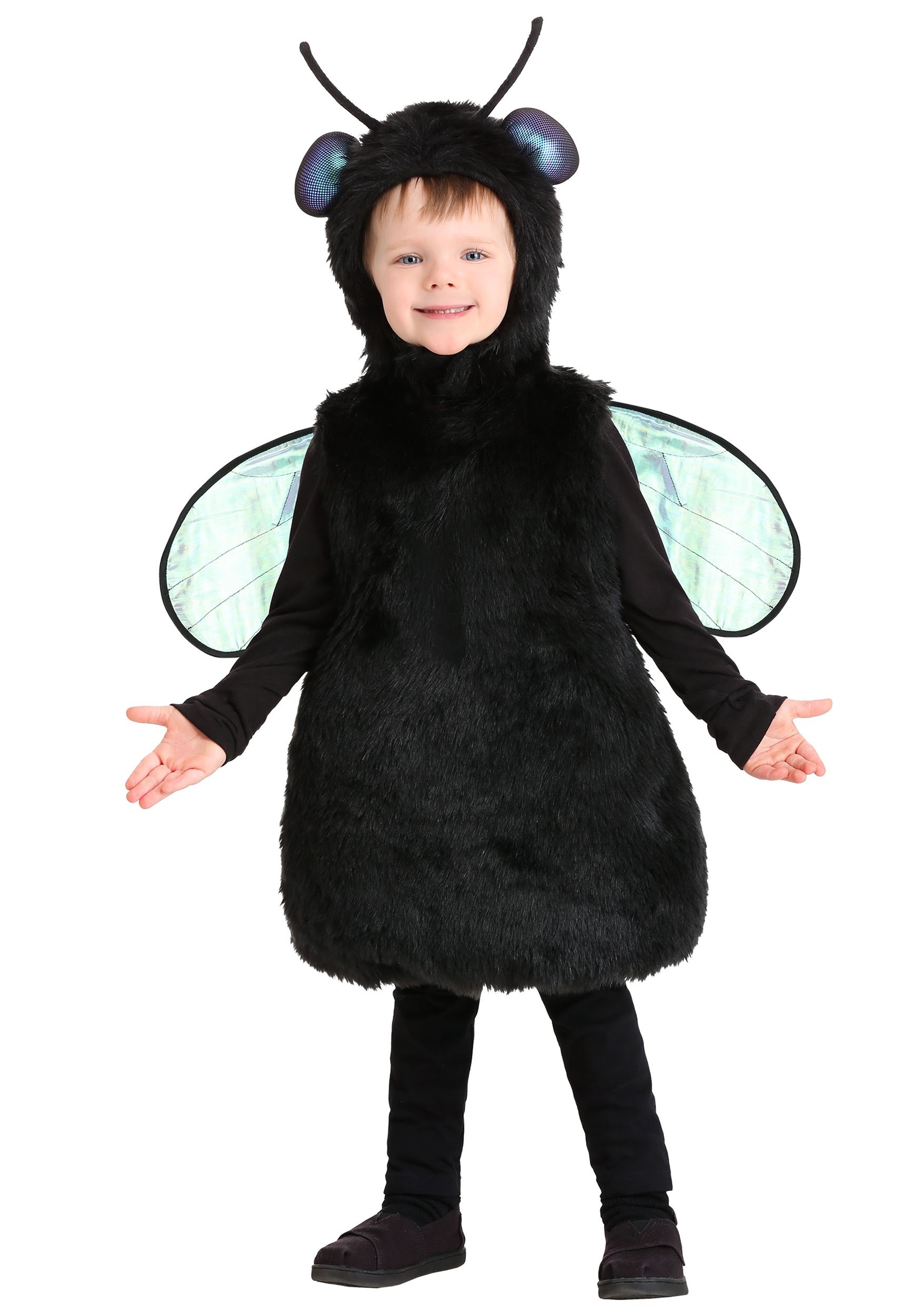 Photos - Fancy Dress Fly FUN Costumes Black  Toddler Costume | Insect Costumes Black/Blue FU 