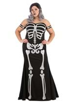 Womens Plus Size High Fashion Skeleton Costume