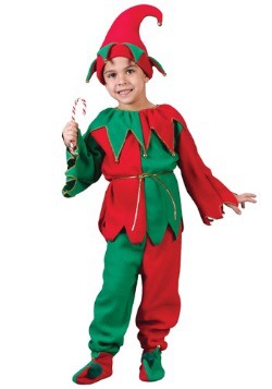 Santa's Child Elf Costume
