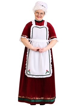 Plus Size Mrs. Claus Holiday Costume