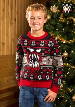 Child WWE Finn Bálor Ugly Christmas Sweater update1