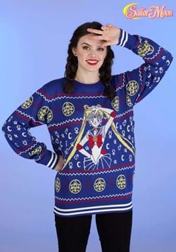Adult Sailor Moon Fair Isle Ugly Christmas Sweater