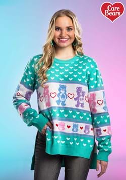 Women's Hi-Lo Care Bears Ugly Christmas Sweater Upd 2