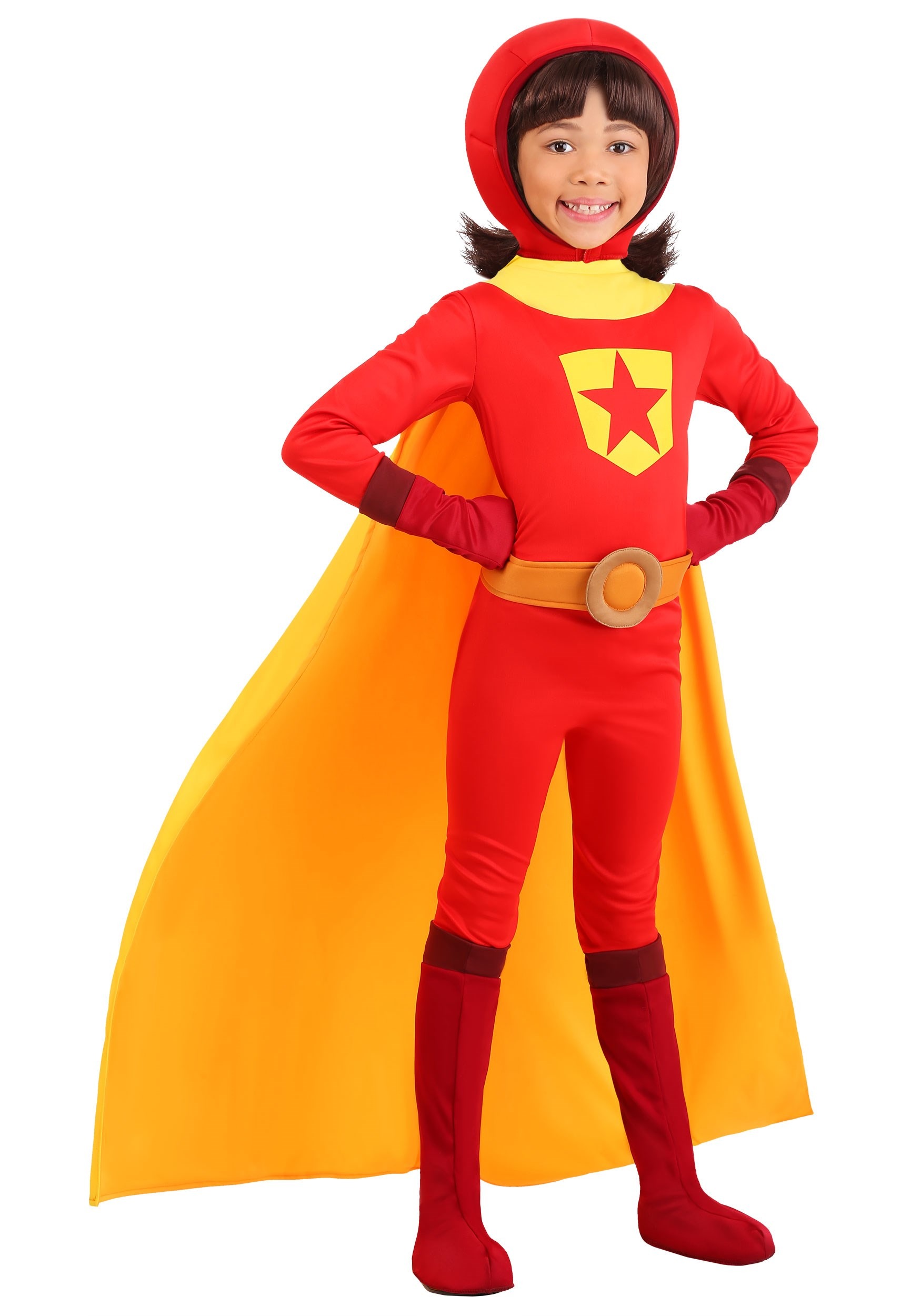 Photos - Fancy Dress FUN Costumes Word Girl Costume for Kids| Kid's Storybook Costumes Red/