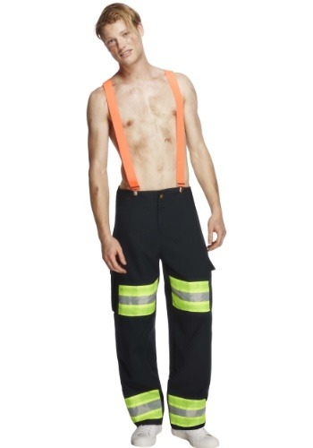 Blazing Hot Firefighter Men's Costume