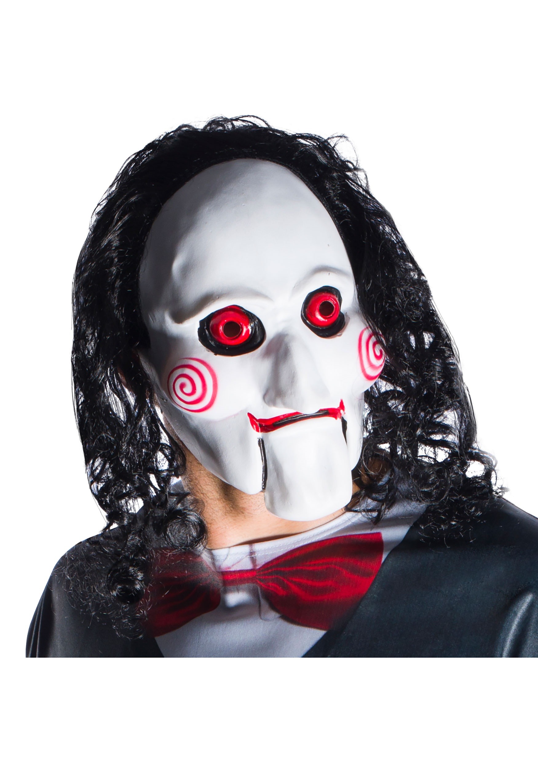 Adult Jigsaw Billy Mask With Hair From The Saw | Jigsaw Masks