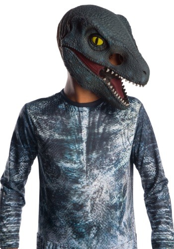 Kid's Jurassic World 2 "Blue" Velociraptor 3/4 Mask