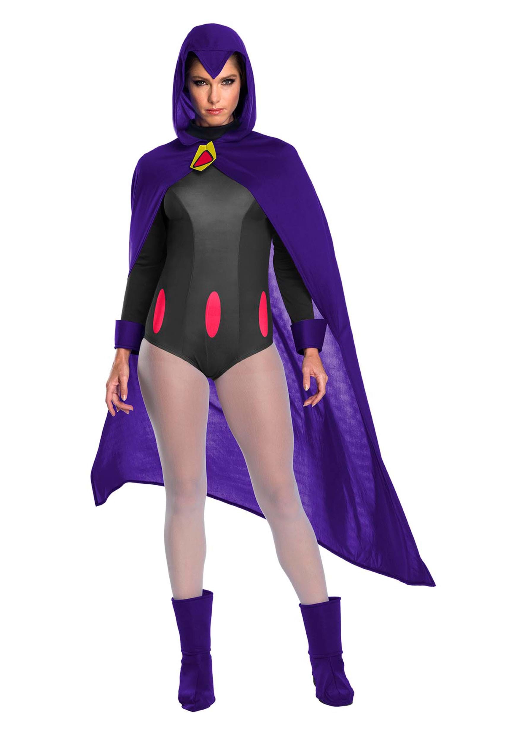 Adult raven titans costume