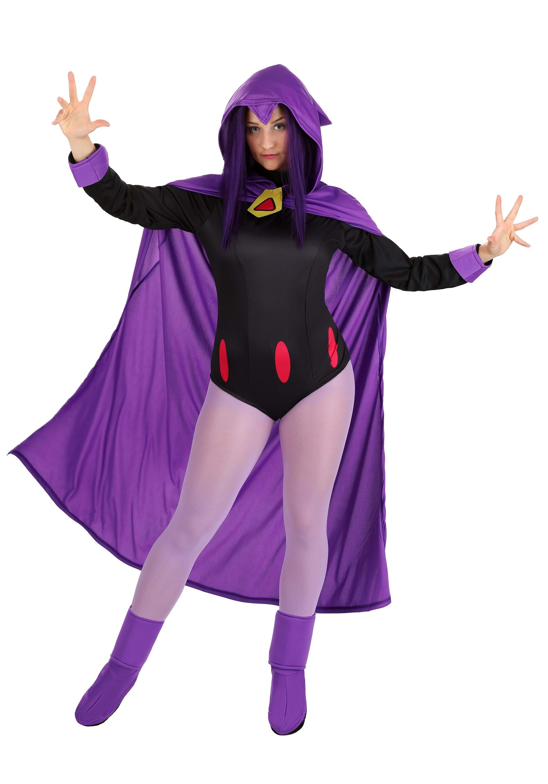 Raven Comics Superhero Cosplay Costume Teen 