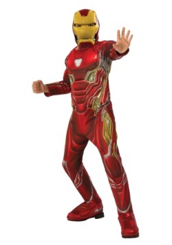 Marvel Infinity War Child Deluxe Iron Man Costume