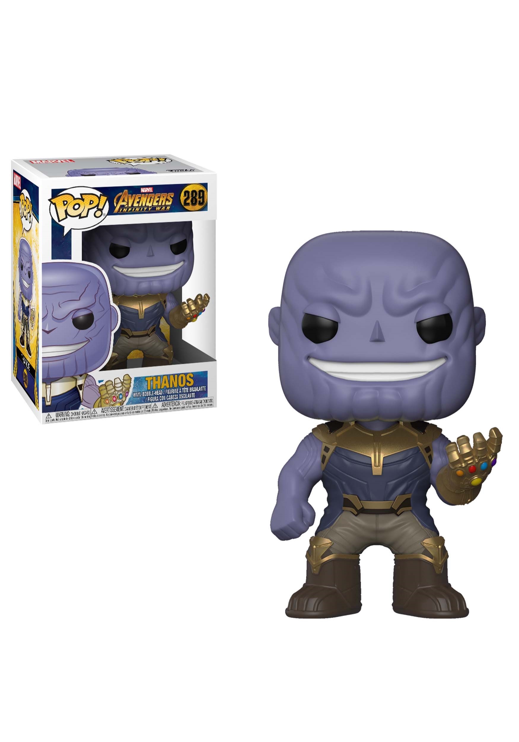 Funko POP! Marvel: Avengers Infinity War- Thanos Bobblehead Figure