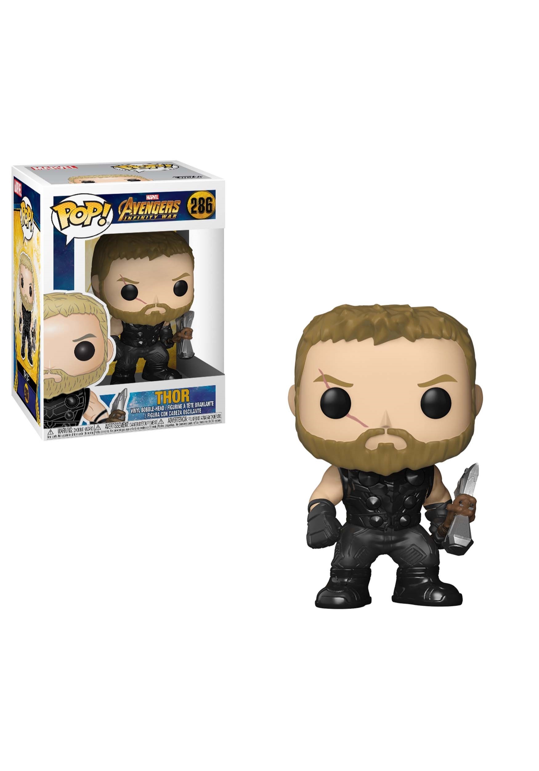 Funko POP! Marvel: Avengers Infinity War Thor Bobblehead Figure