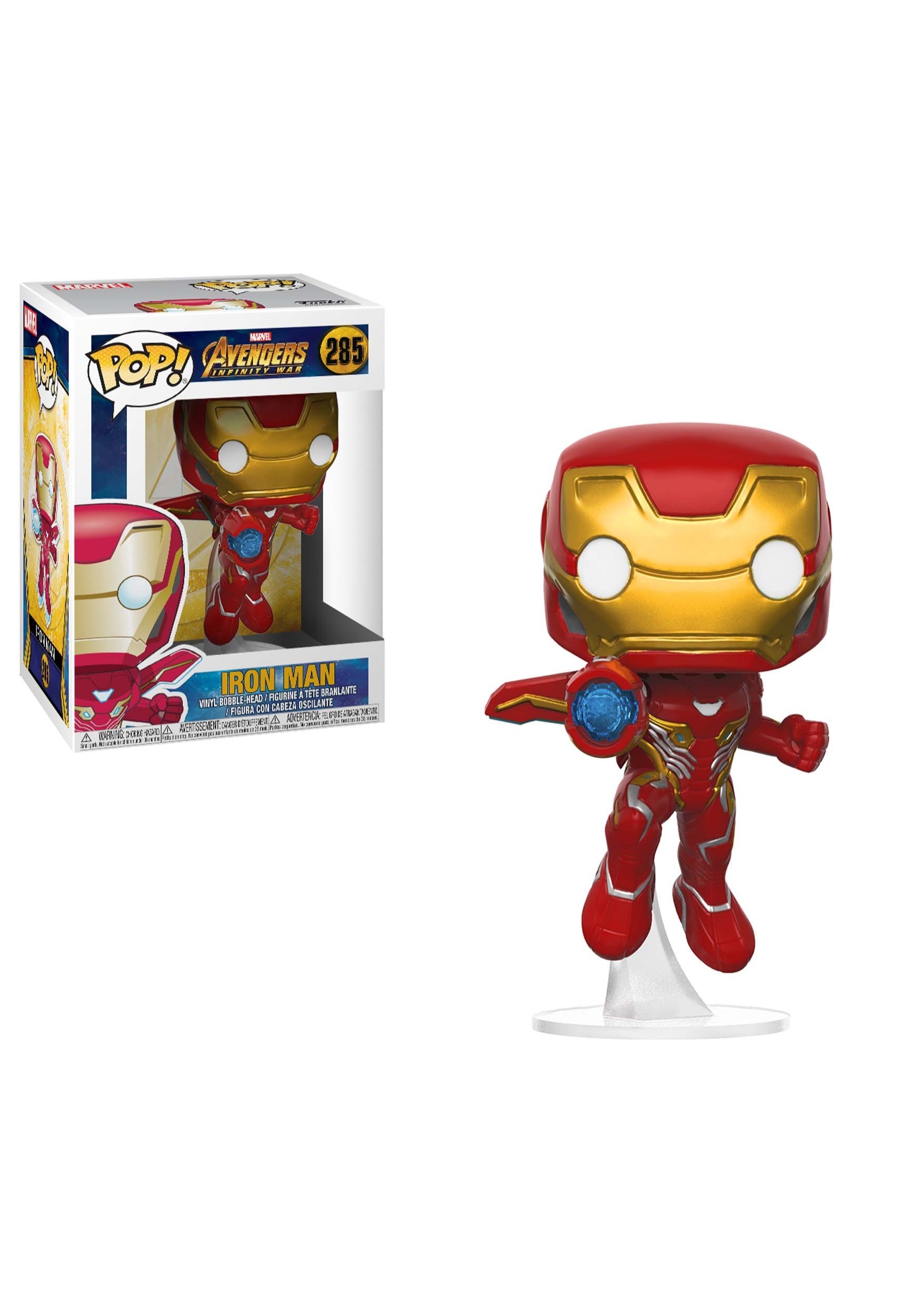 Funko POP! Marvel: Avengers Infinity War- Iron Man Bobblehead Figure