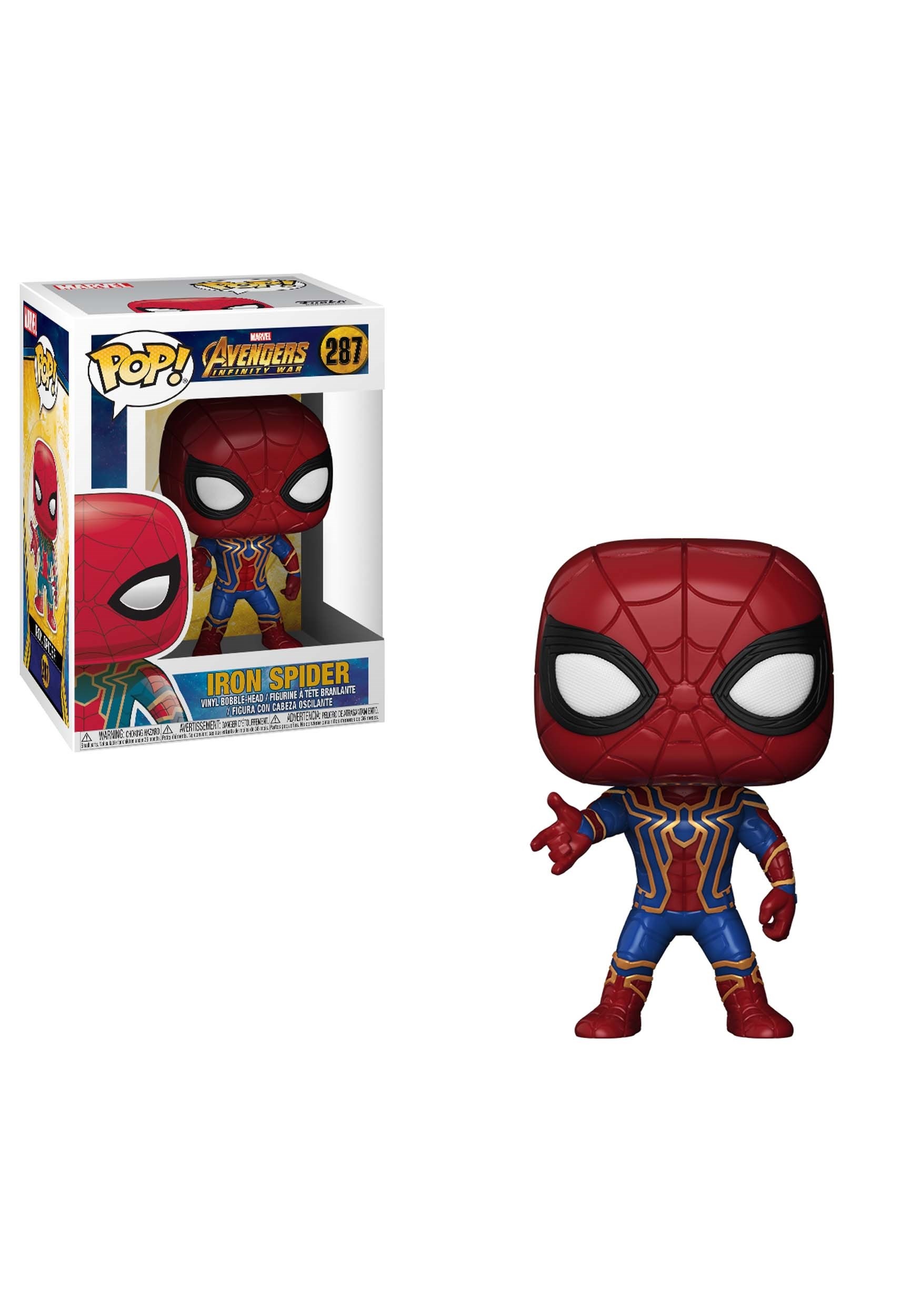 Funko POP! Marvel: Avengers Infinity War Iron Spider Bobblehead Figure