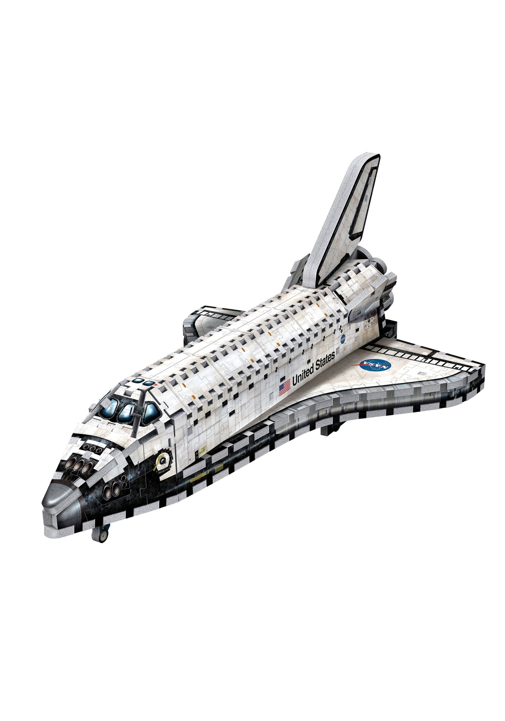 Wrebbit 3D Jigsaw Puzzle NASA Space Shuttle Orbiter