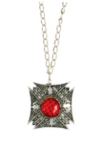 Vampire Red Gem Necklace