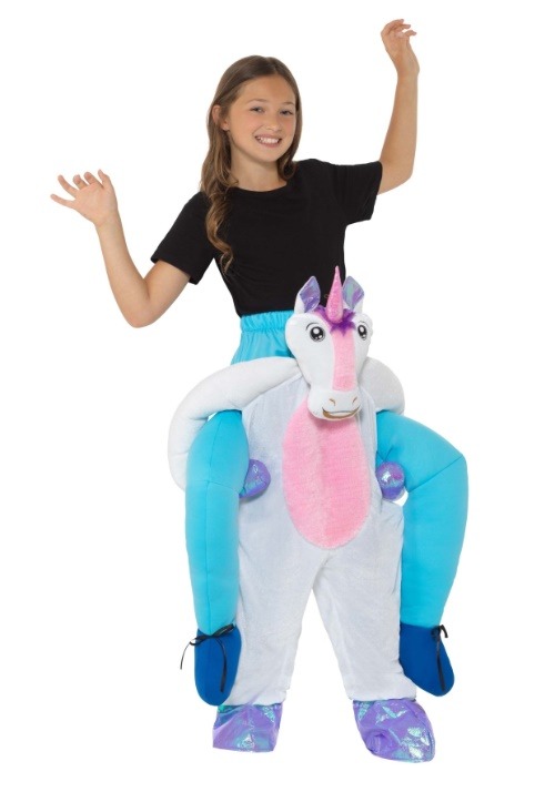 Child Piggyback Unicorn Costume