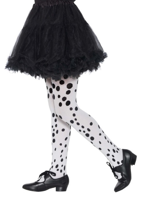 Kids Dalmatian Spots Tights