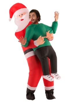 Adult Inflatable Santa Pick Me Up Costume