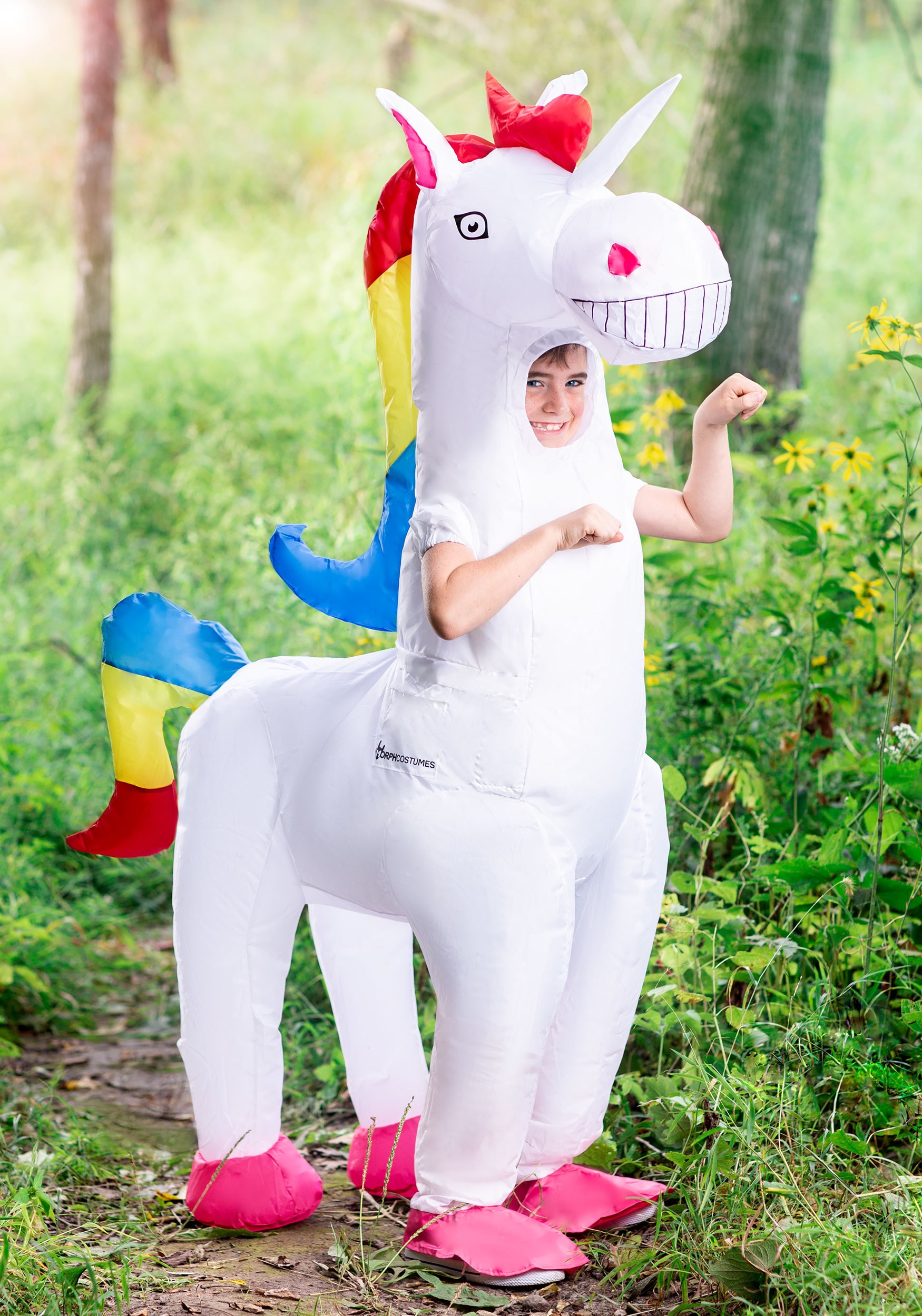 Giant Child Inflatable Unicorn Costume