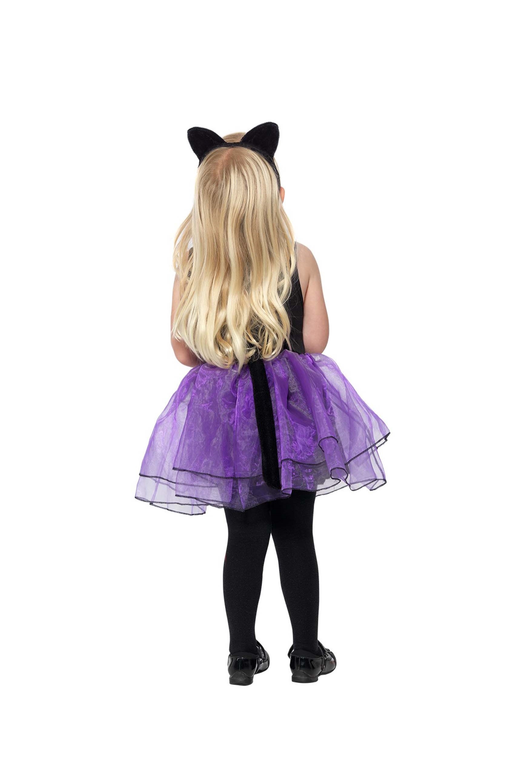 Toddler Purple Cat Costume For Girls