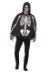 Adult Poncho Skeleton Costume Alt 1