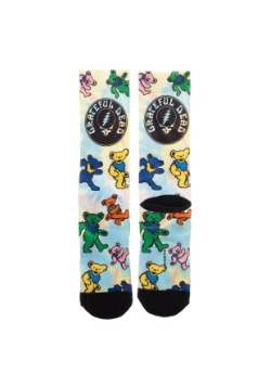 Grateful Dead Bear Sublimated Socks