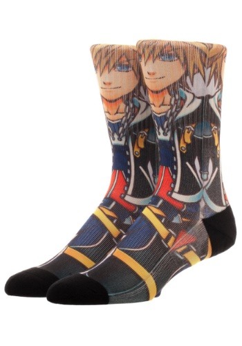 Adult Kingdom Hearts Sora Sublimated Socks